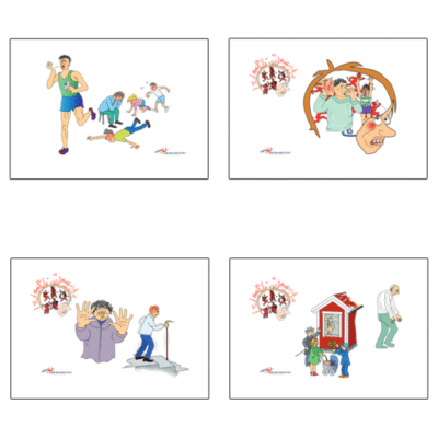 Psychology of pain – Four pictures